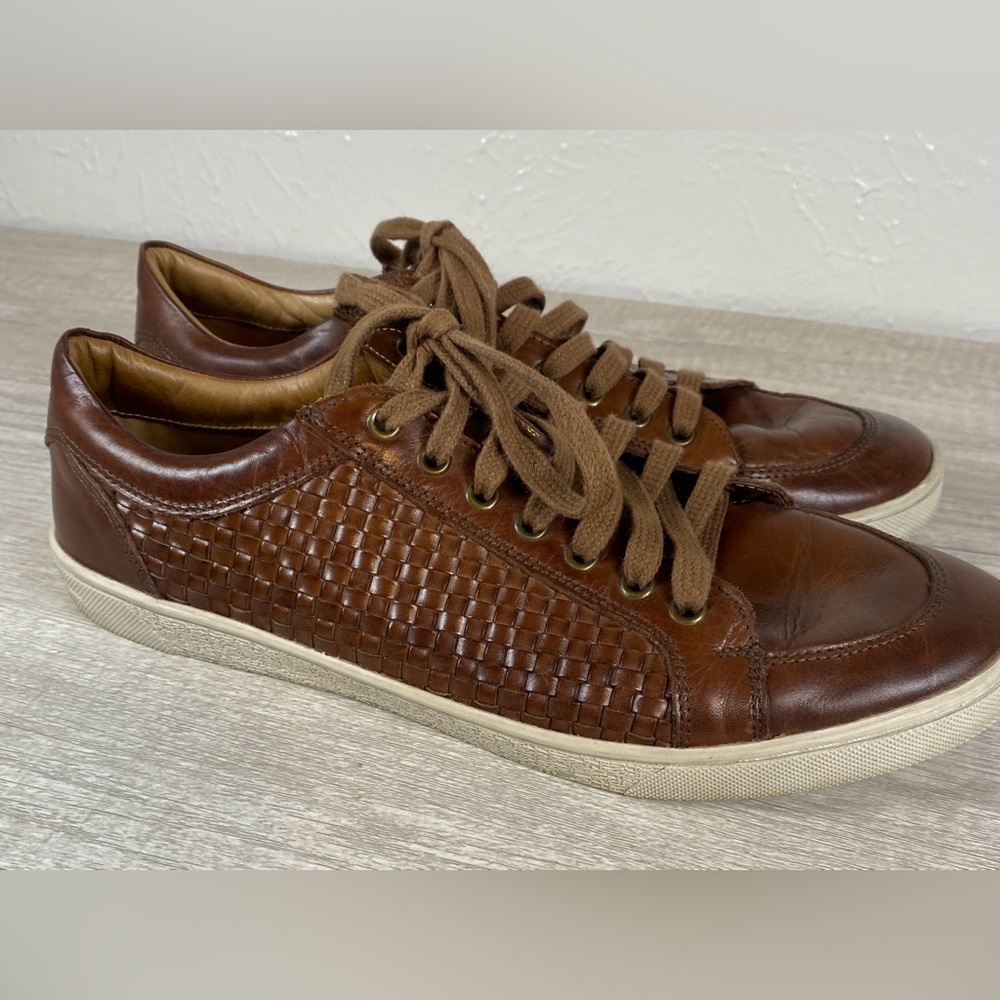 Men’s Oxford Leather Shoes Size 10M Made In Brazil Cain